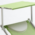 Professionelle Sonnenliege Aluminium Italia 