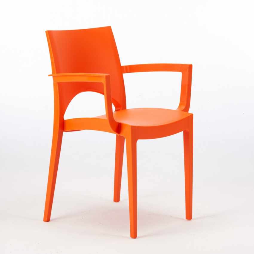 24er Set Paris Arm Grand Soleil Stühle mit Armlehnen Restaurants und Bars Maße