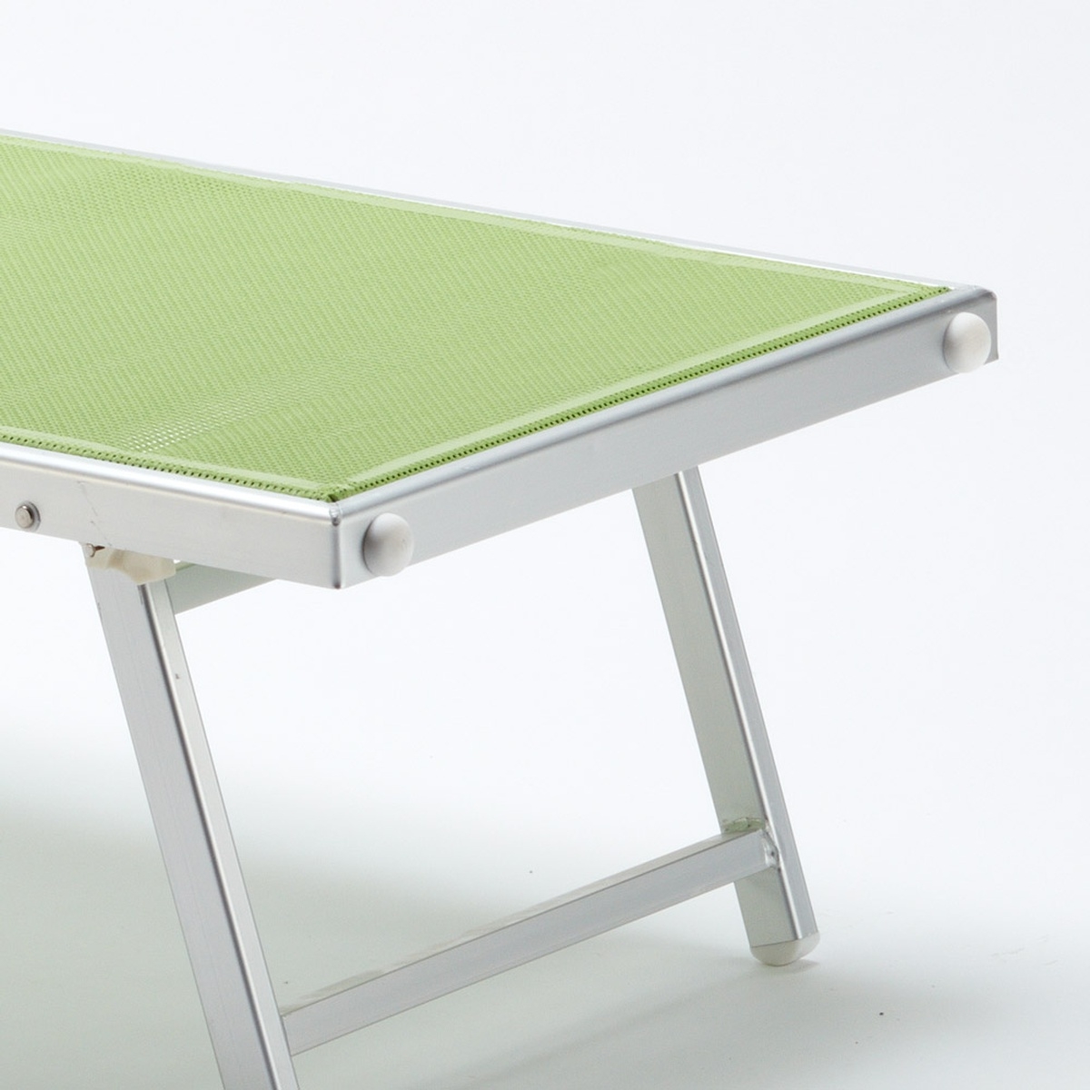Bain de soleil de jardin transat professionnel en aluminium piscine Italia 