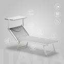 4 Lettini spiaggia mare professionali in alluminio Italia Catalogo