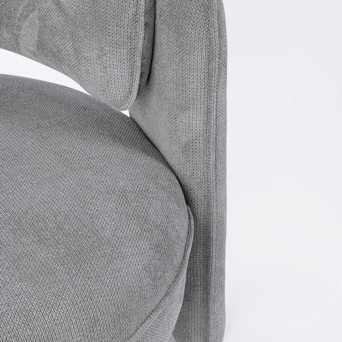 Moderne Designer-Polsterstuhl aus Stoff Bizzotto Aisha 