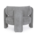 Moderne Designer-Polsterstuhl aus Stoff Bizzotto Aisha 