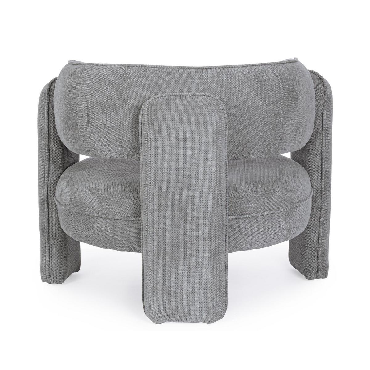 Moderne Designer-Polsterstuhl aus Stoff Bizzotto Aisha 