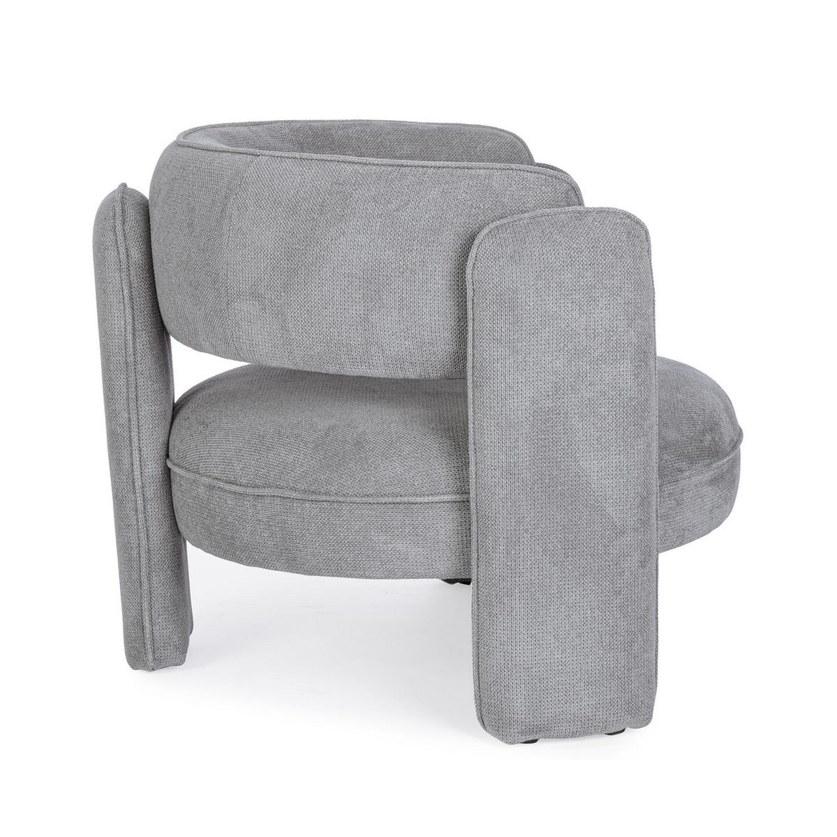 Moderne Designer-Polsterstuhl aus Stoff Bizzotto Aisha 