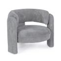 Moderne Designer-Polsterstuhl aus Stoff Bizzotto Aisha 