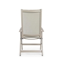 Beige klappbarer Gartenstuhl Victor für den Außenbereich Katalog