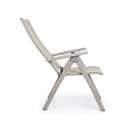 Beige klappbarer Gartenstuhl Victor für den Außenbereich Sales