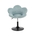 Set mit 2 modernen, verstellbaren Sesseln Bizzotto Fleur Schwarz Sales