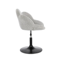 Set de 2 fauteuils modernes réglables Bizzotto Fleur Noir 
