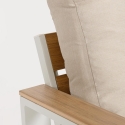 Garten-Lounge-Set mit Sesseln, Sofa und Tisch Bizzotto Leandro 
