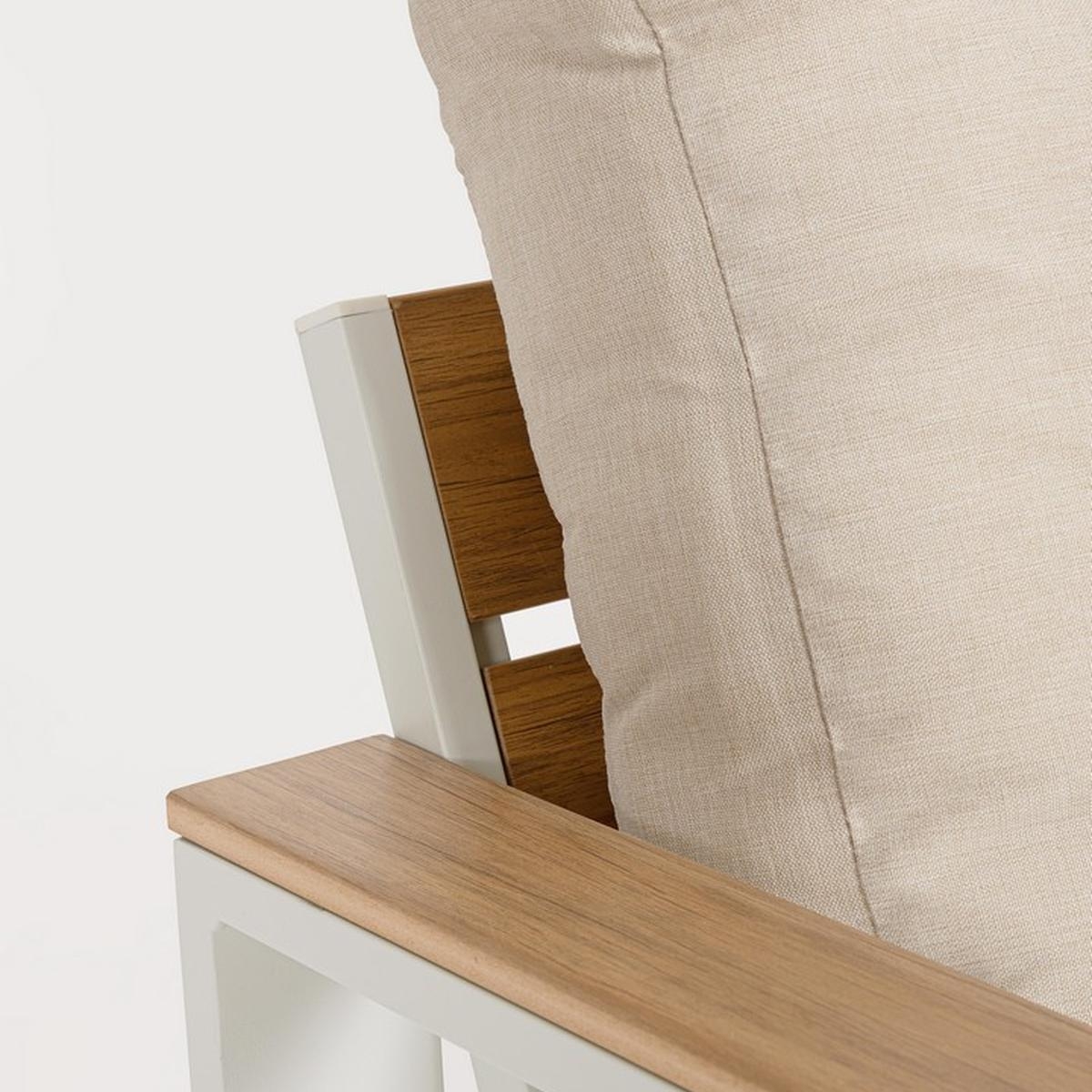 Garten-Lounge-Set mit Sesseln, Sofa und Tisch Bizzotto Leandro 