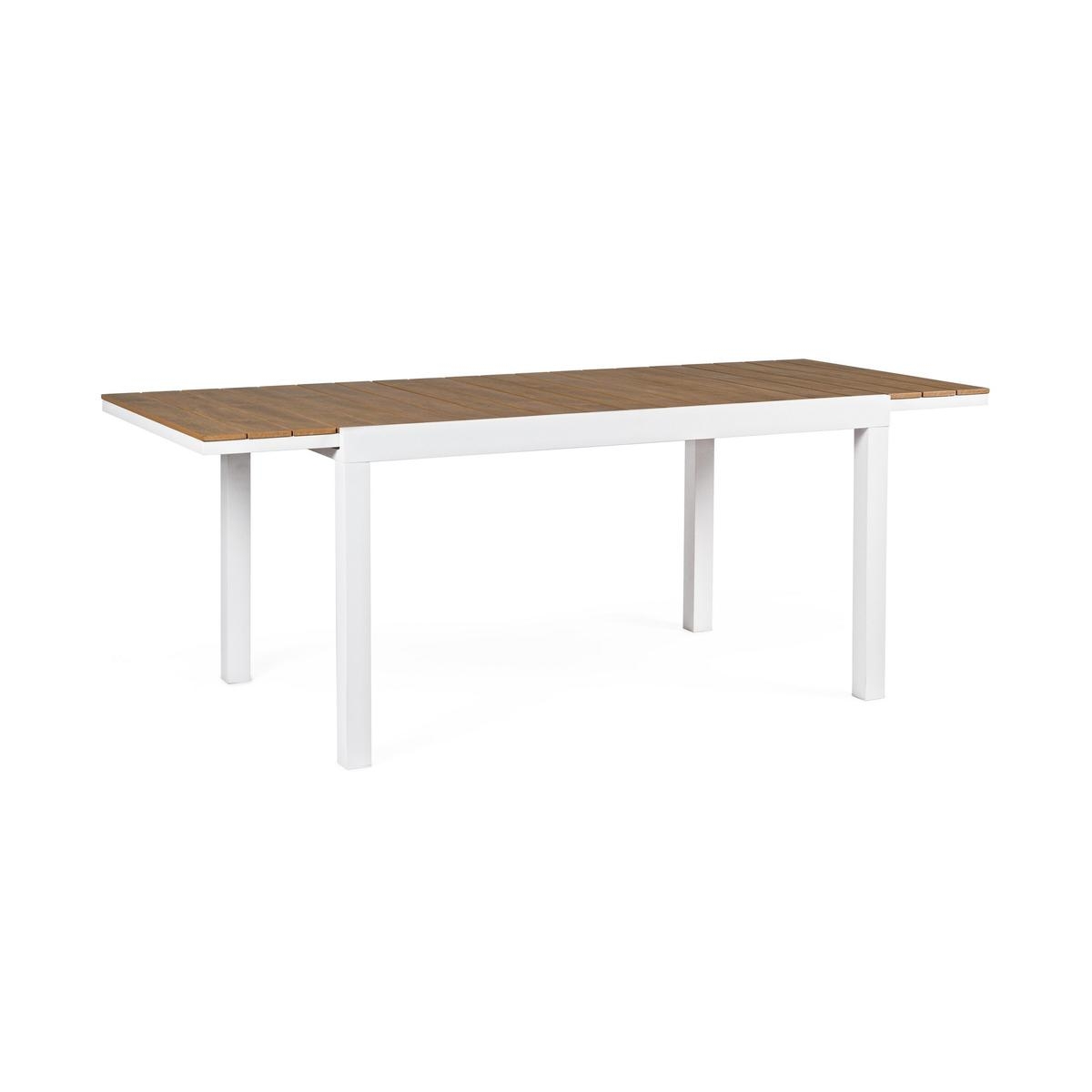 Table extensible en polywood pour extérieur 75x140-200 Elias 