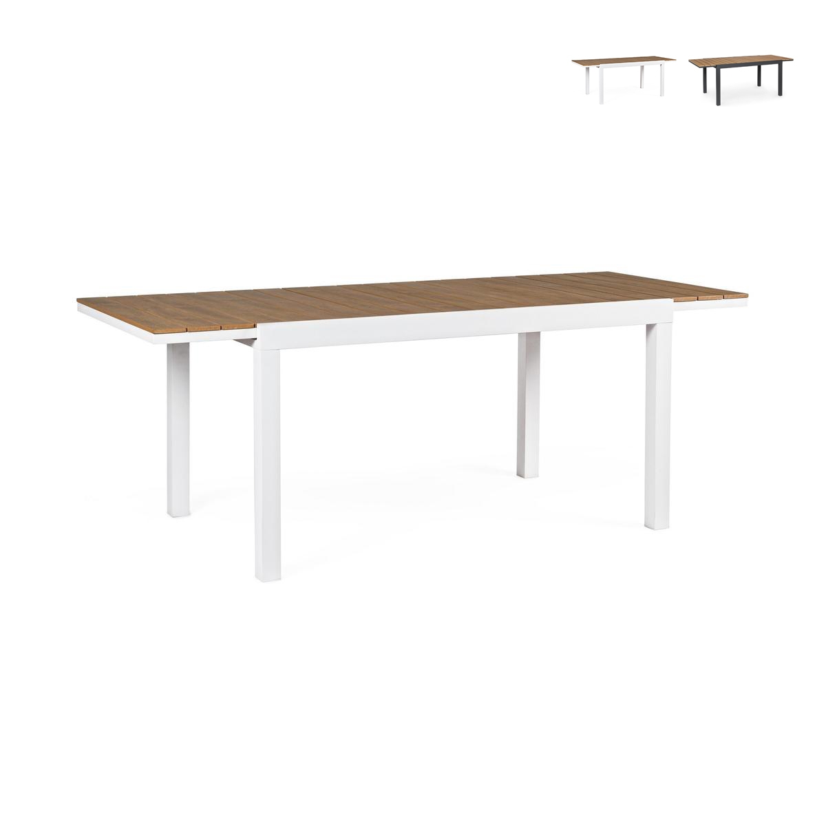 Table extensible en polywood pour extérieur 75x140-200 Elias Offre