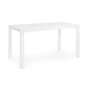 Mesa extensible de aluminio 77x140-210 Bizzotto Hilde Elección