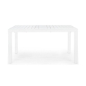 Mesa extensible de aluminio 77x140-210 Bizzotto Hilde Modelo