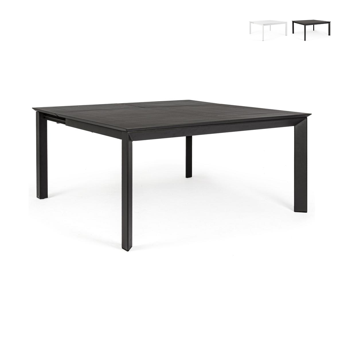 Table extensible en aluminium 160x110-160 Bizzotto Konner Offre