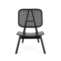 Sillón lounge de madera de teca estilo vintage Bizzotto Yves 
