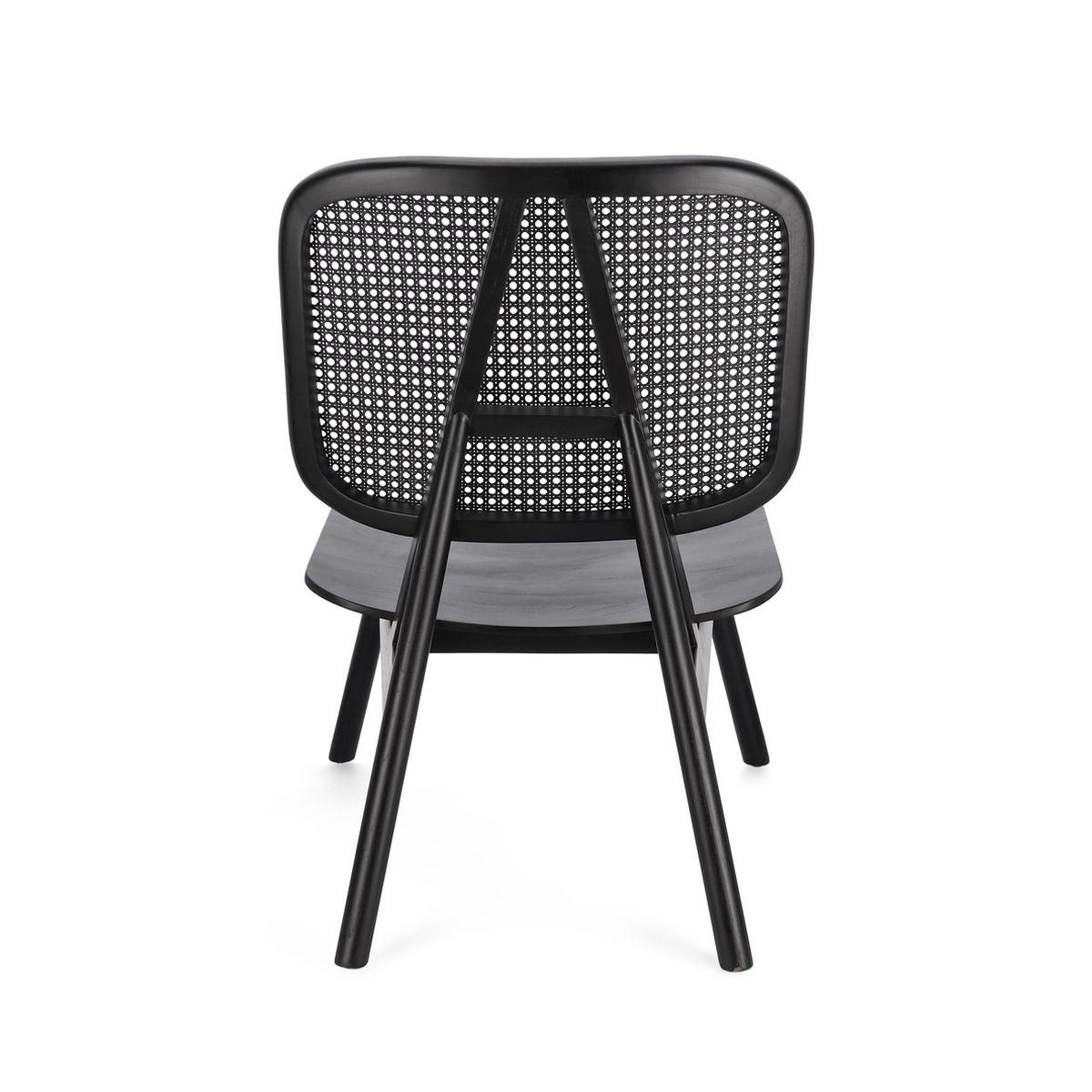 Sillón lounge de madera de teca estilo vintage Bizzotto Yves 