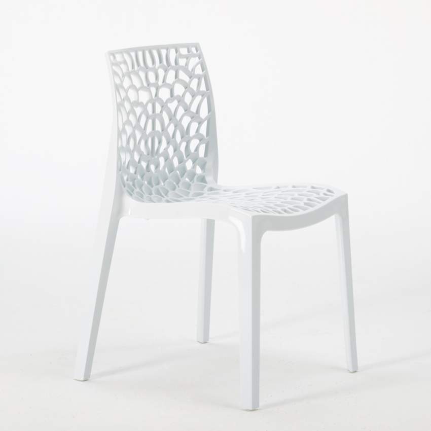 22 Silla de cocina o de comedor de Policarbonato Transparente Gruvyer Compra