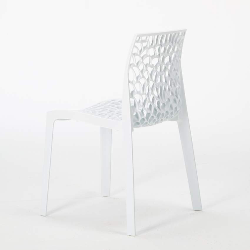22 Silla de cocina o de comedor de Policarbonato Transparente Gruvyer 