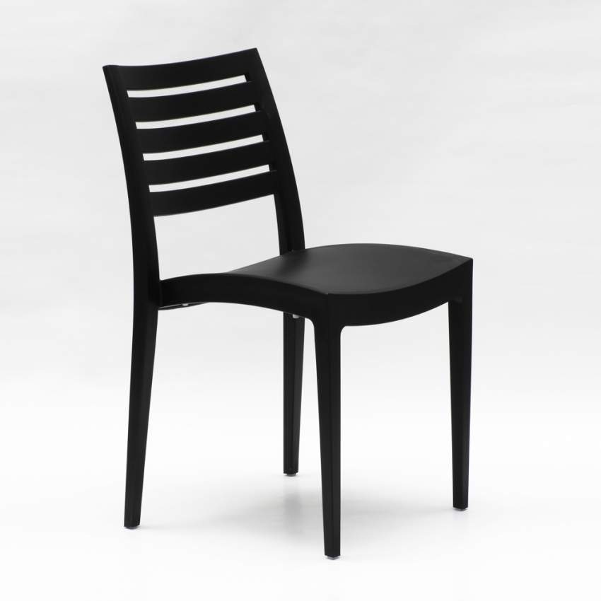 24er Set Stühle Polypropylen für Restaurant Firenze Grand Soleil Maße