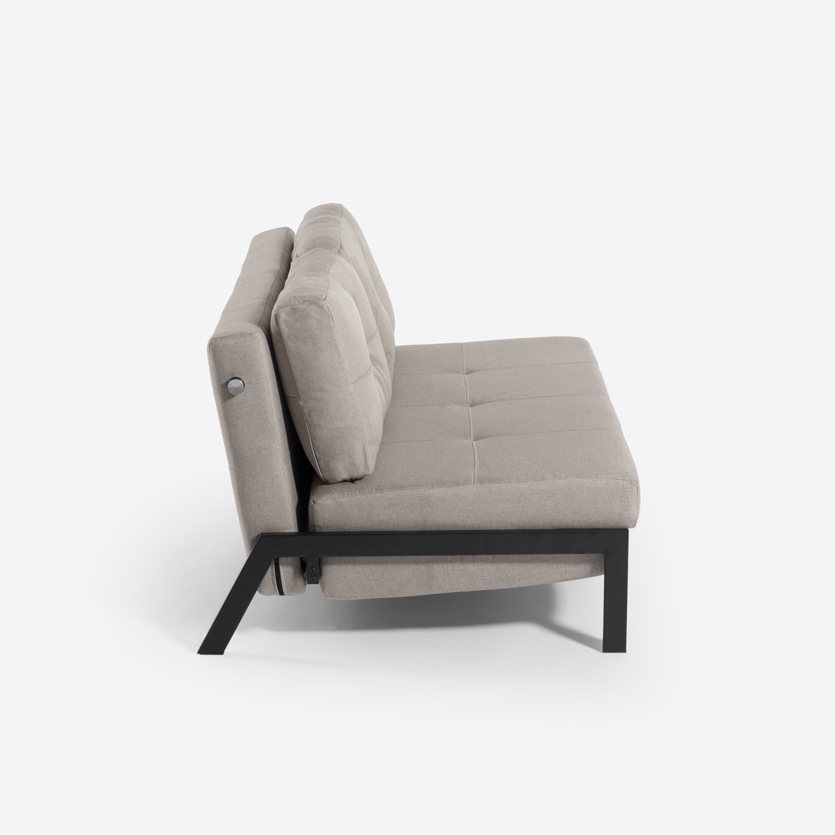 2-Sitzer Sofa Bett modernes Design aus Stoff Wohnzimmer Bellamy Sales