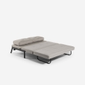 2-Sitzer Sofa Bett modernes Design aus Stoff Wohnzimmer Bellamy Rabatte