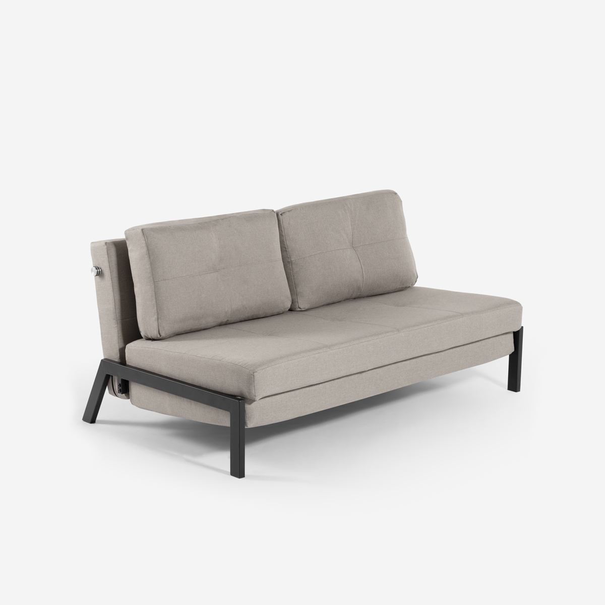 2-Sitzer Sofa Bett modernes Design aus Stoff Wohnzimmer Bellamy Aktion