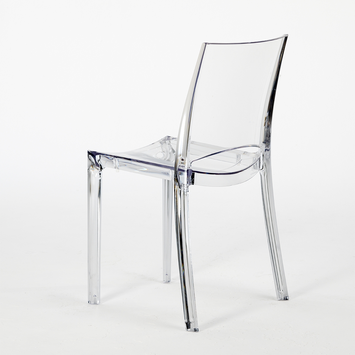 18 Sillas B-Side Grand Soleil bar cafetería transparentes Oferta stock 