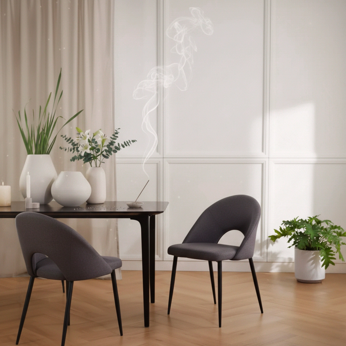 Eleganter Design-Polsterstuhl für Küche und Esszimmer Jarla Kosten