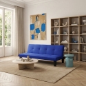 2- Sitzer Mikrofasersofa Klappsofa Schlafsofa mit Onyx-Füßen für Wohn- und Gästezimmer Preis
