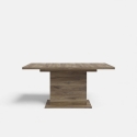 Mesa extensible rectangular de roble 160-200 cm Portland Oferta