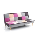 Schlafsofa Clic-Clac Patchwork aus mehrfarbigem Stoff Keith B Aktion
