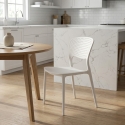 Silla cocina bar polipropileno apilable exterior interior Garden Giulietta 