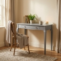 Shabby Chic Holz Eingangsmöbel Schreibtisch Konsole 106x47cm Toscano 