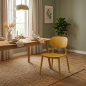 Chaise de cuisine et d'extérieur design moderne en polypropylène Nantes