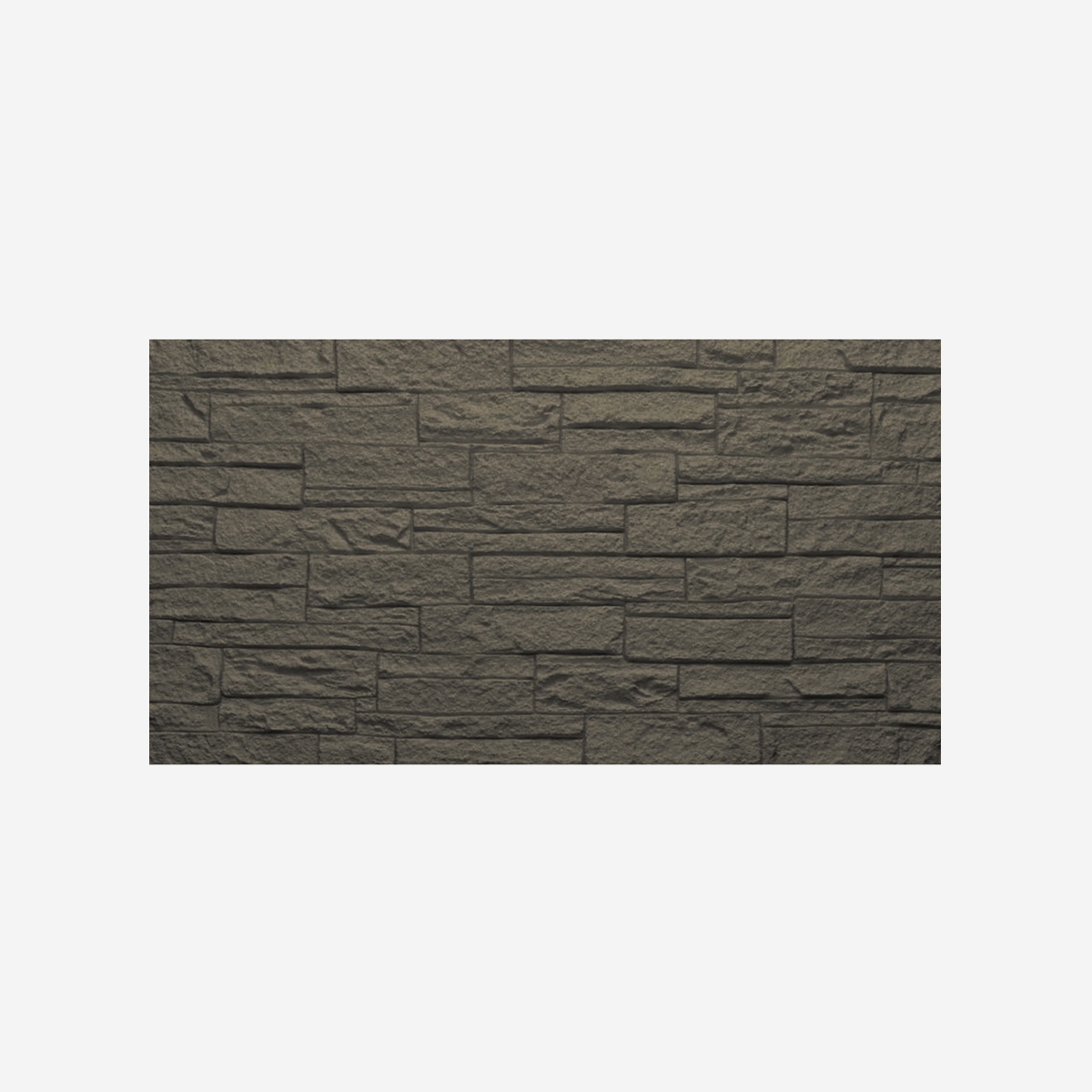 3D-Wandpaneel Steineffekt aus Polyurethan 12 Stück 120x60 cm