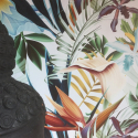 Papier peint tropical fleuri premium pour intérieur Tropicale Blue