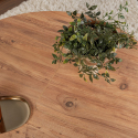 Mesa de centro redonda de madera de melamina Moira
