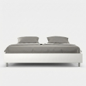 Lit double avec rangement 180x200 sommier king size Azelia K