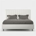 Letto matrimoniale 160x200 contenitore camera moderno Agueda M1
