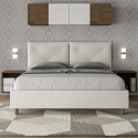 Cama doble container 160x200 cabecero con cojines Appia M1