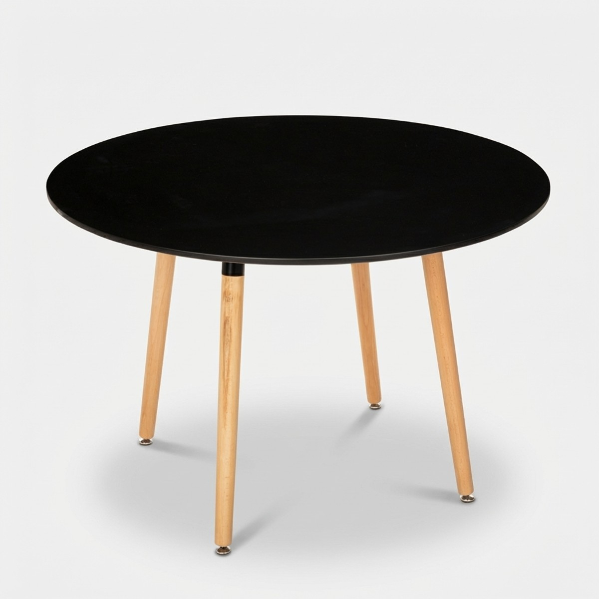 Mesa de madera redonda diseño madera 100cm cocina bar restaurante Moss