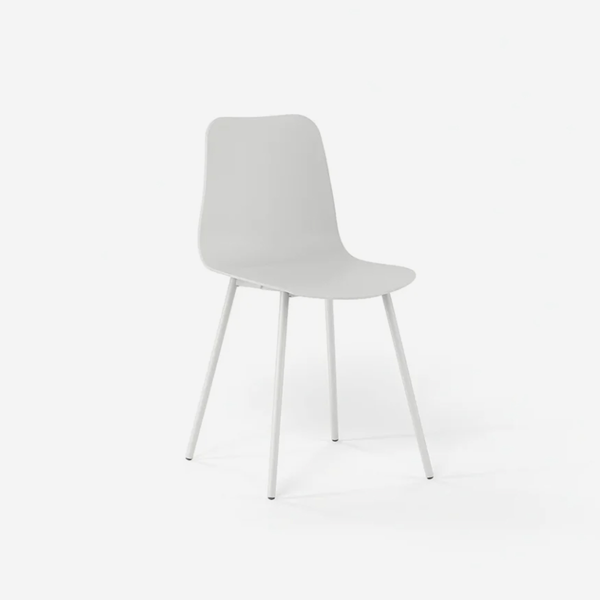 Set mit 4 Polypropylen-Stühlen für Küche und Wohnzimmer Wave