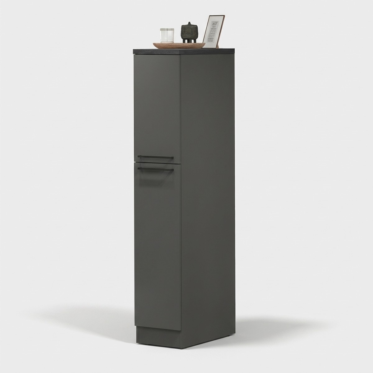 Meuble de cuisine moderne avec 2 tiroirs à épices 30x60x164,5 Trym