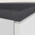 Apothekerschrank mit 2 Gewürzschubladen für moderne Küche 30x60x164,5 Trym