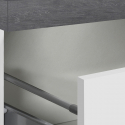 Apothekerschrank mit 2 Gewürzschubladen für moderne Küche 30x60x164,5 Trym