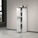 Apothekerschrank mit 2 Gewürzschubladen für moderne Küche 30x60x164,5 Trym