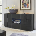 London Wohnzimmer Sideboard mit Türen und Schubladen im modernen Design