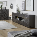 Moderne Wohnzimmer-Kommode mit Schubladen und Türen Mosca 240